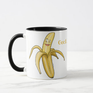 Den bra morgonbananmuggen - klipp den gula mugg