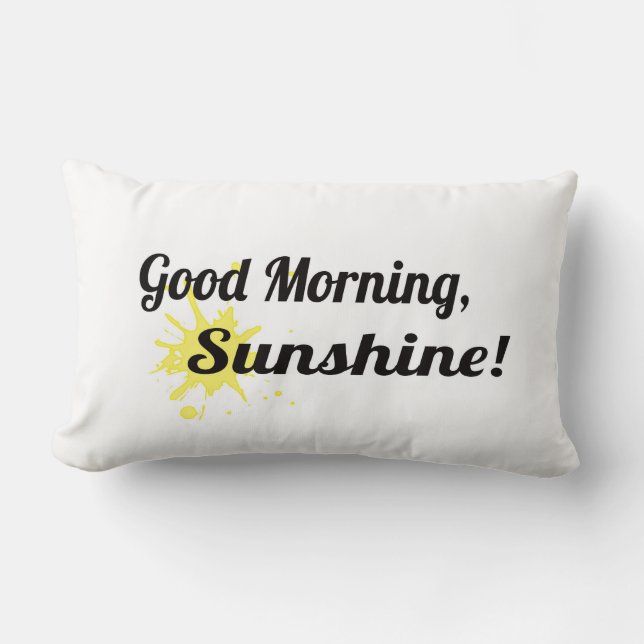 Den bra morgonen/Goodnight kudder Lumbarkudde (Framsida)