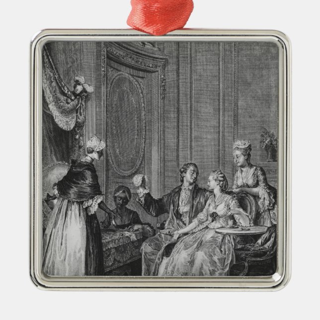 Den bra omenen julgransprydnad metall (Framsidan)