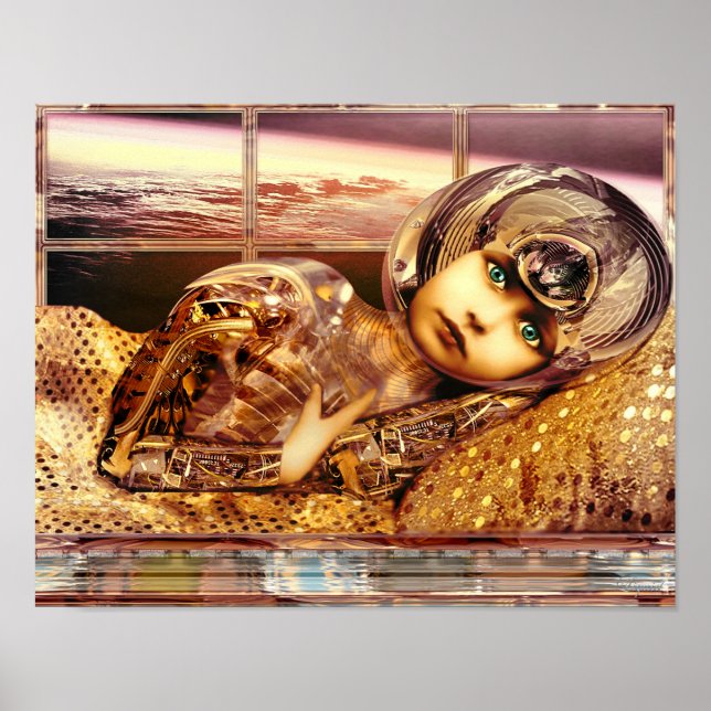 Den Bra patienten Cyborg Poster (Framsidan)