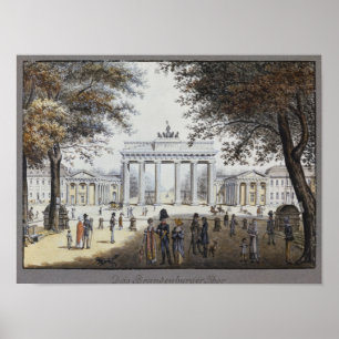 Den Brandenburg grinden, Berlin Poster