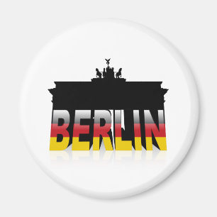 Den Brandenburg grinden i Berlin (Tysklandet) Magnet