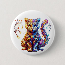 Den branta glödkatten knapp