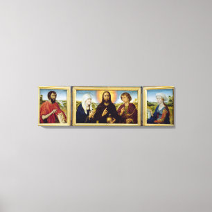 Den Braque familjtriptychen, St John Canvastryck