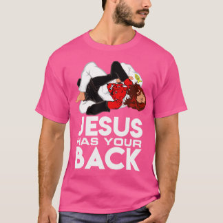 Den brasilianska Jiu Jitsu är kristen Jesus har di T Shirt