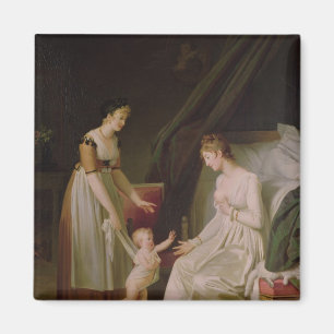 Den Breastfeeding modern Magnet