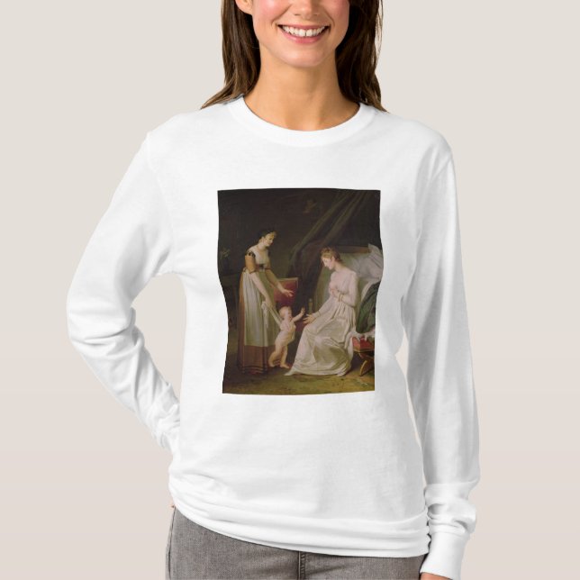 Den Breastfeeding modern Tee Shirt (Framsida)