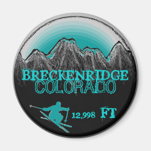 Den Breckenridge Colorado krickan skidar magneten Magnet