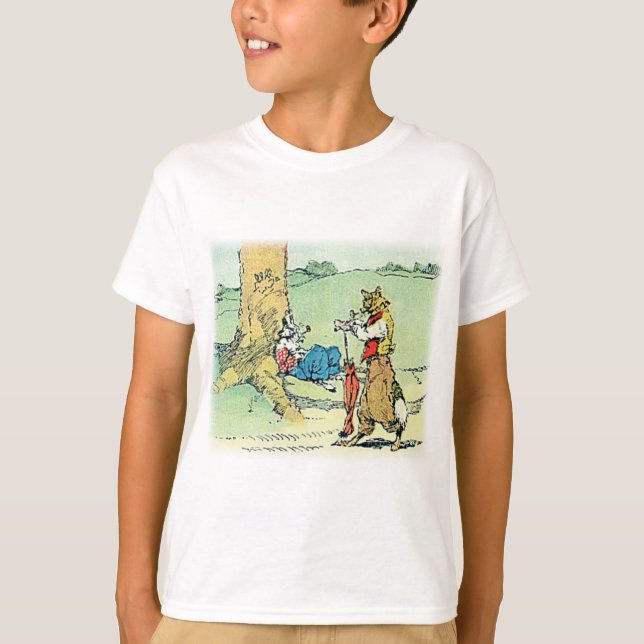 Den Brer räven kom trava by - BRER-KANIN T Shirt (Framsida)