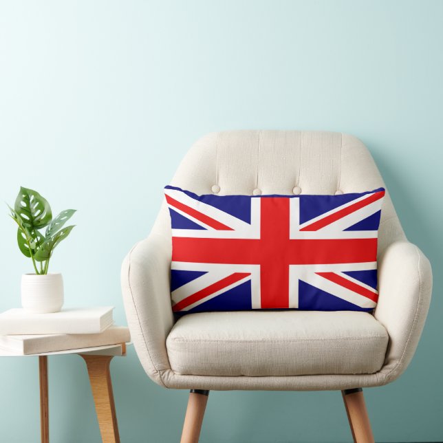 Den brittiska flaggan lumbarkudde (Stol)