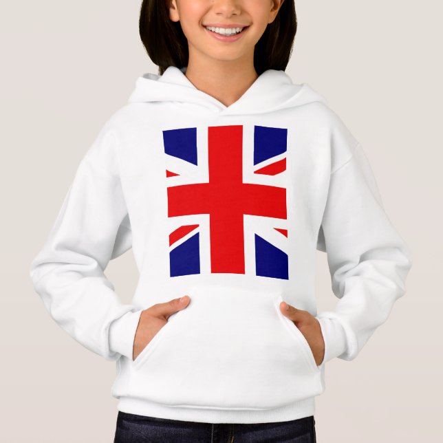 Den brittiska flaggan t shirt (Framsida)