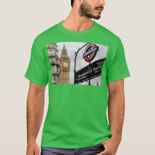 Den brittiska järnvägen förbinder alla städer i Co T Shirt