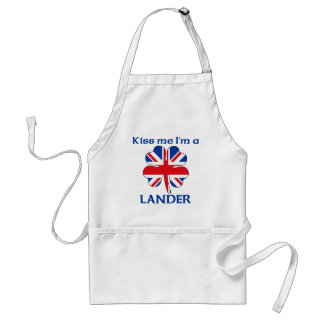 Den brittiska personligen kysser mig förkläde