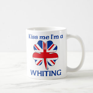 Den brittiska personligen kysser mig kaffemugg