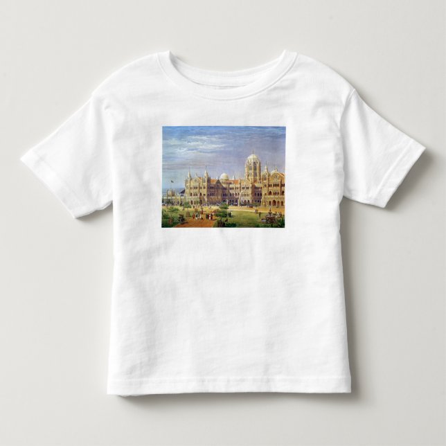 Den brittiska Raj underbara indiska Peninsular T-shirt (Framsida)
