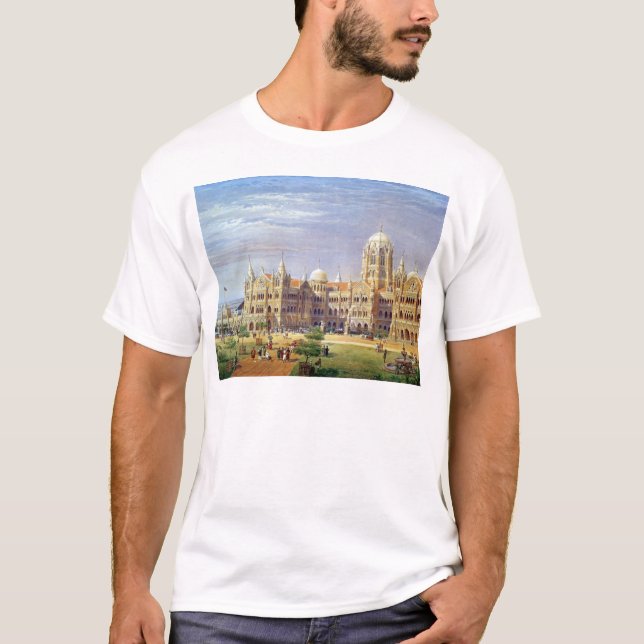 Den brittiska Raj underbara indiska Peninsular Tee (Framsida)