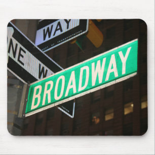 Den Broadway gatan undertecknar Musmatta