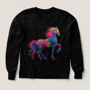 Den Broderade Hästen T Shirt