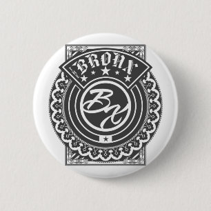 Den Bronx logotypen Knapp