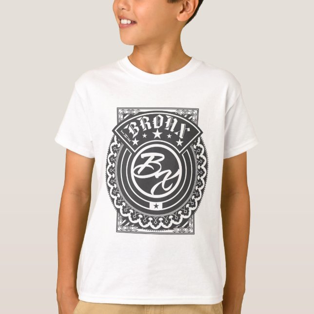 Den Bronx logotypen Tee (Framsida)