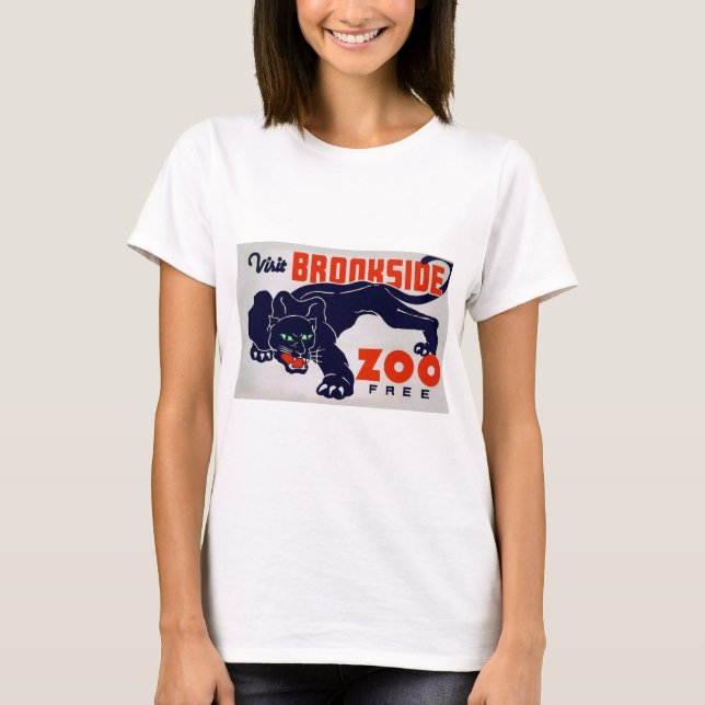 Den Brookfield zooen T-shirt (Framsida)