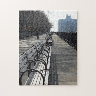 Den Brooklyn promenadstaden tar av planet pussel