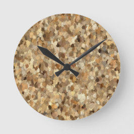 Den bruna domarkåren sten 1293 rund klocka