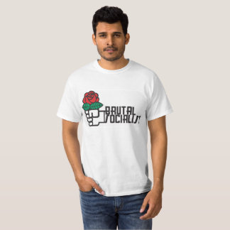 Den brutala socialisten värderar tee shirt