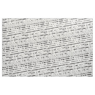 Den brutna randsvarten görar randig tyg