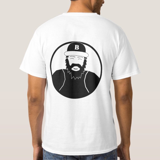 Den Buddha skjortan T Shirt (Baksida)