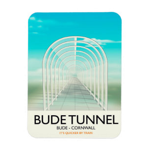 Den Bude tunnelen, Cornwall parodi reser affischen Magnet