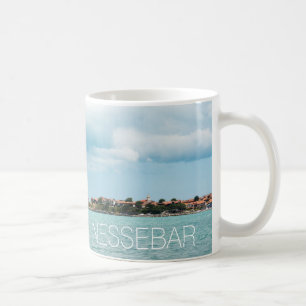 Den bulgariska staden Nessebar Kaffemugg