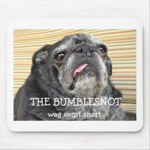 Den Bumblesnot mousepaden "wag fnyser ", Musmatta