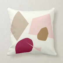 Den burgundy fläcken, abstrakt geometrisk design