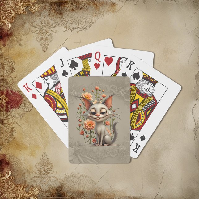 Den busiga katten  casinokort (Skapare uppladdad)
