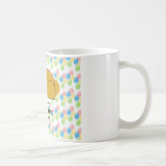 Den Buuny kaffekoppen oroar inte är happy. Kaffemugg