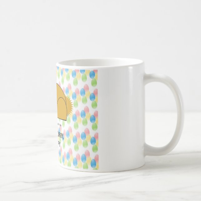 Den Buuny kaffekoppen oroar inte är happy. Kaffemugg (Höger)