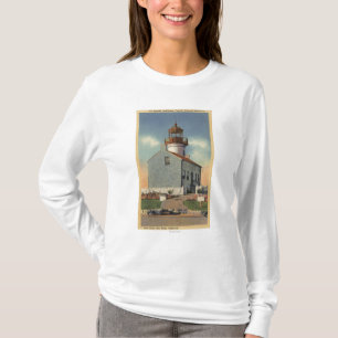 Den Cabrillo medborgaremonumentet, pekar Tee