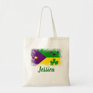 Den Cajun flaggaMardi Gras Louisiana Tygkasse