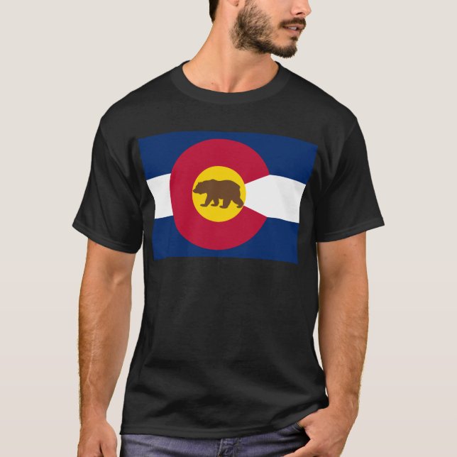 Den Calirado republiken sjunker T-shirt (Framsida)