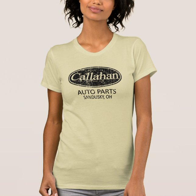 Den Callahan automatiskn särar Retro T Shirt (Framsida)