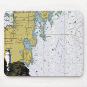 Den Cana öfyren kartlägger mousepad Musmatta