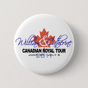 Den Canidian royalet turnerar - William & Kate Knapp