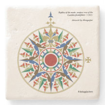 Den Cantino kompasset steg