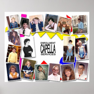Den Capella inskrivningen servar 80-talpartyet Poster