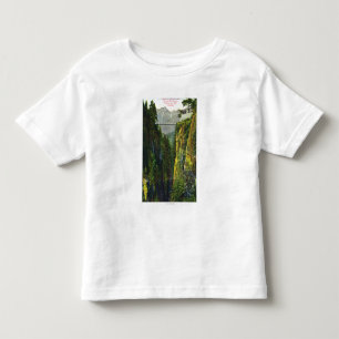 Den Capilano kanjonen beskådar av kronaberg T-shirt