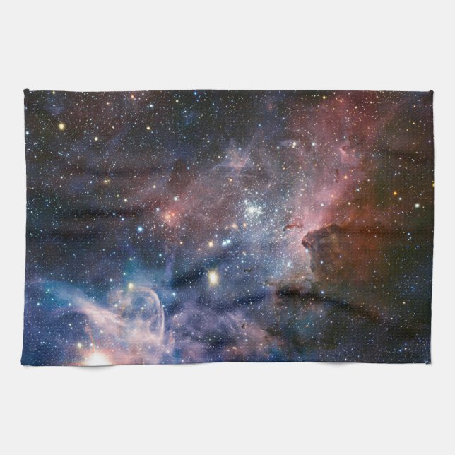 Den Carina nebula'sens gömmde hemligheter Kökshandduk (Horisontell)
