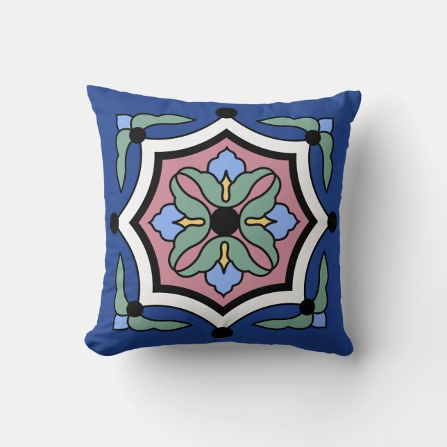 Den Catalina ön belägger med tegel Kudde (Framsida)