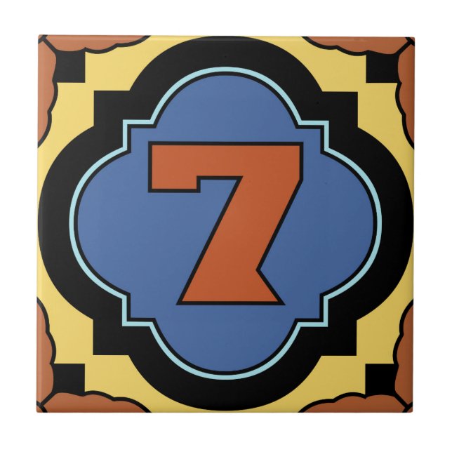 Den Catalina ön numrerar adressen belägger med Kakelplatta (Framsidan)