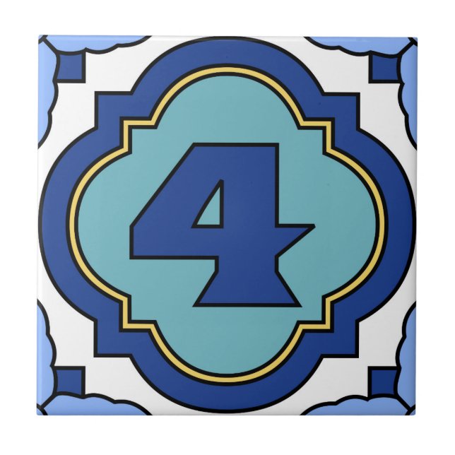 Den Catalina ön numrerar adressen belägger med Kakelplatta (Framsidan)